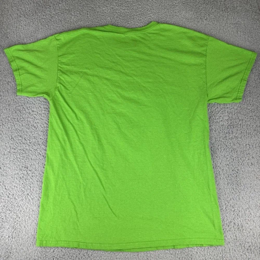 Billie Eilish‎ XL T-Shirt Large Green Blue Logo Music Concert  Classic Sparkle